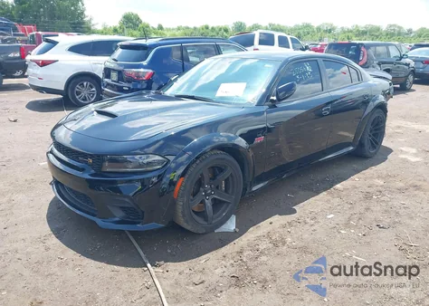 2023 Dodge Charger Scat Pack Widebody z USA, uszkodzony, nr VIN 2C3CDXGJ6PH671756